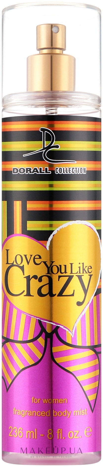 Dorall Collection Love You Like Crazy - Мист для тела — фото 236ml