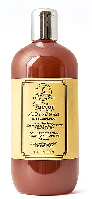 Taylor of Old Bond Street Sandalwood Shower Gel - Гель для душа — фото N2