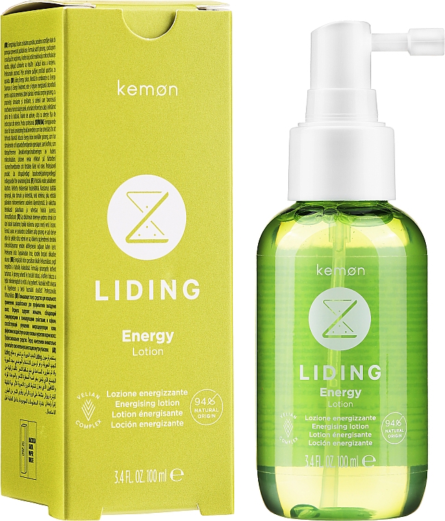 Енергетичний лосьйон для волосся - Kemon Liding Energy Lotion Vegan — фото N1