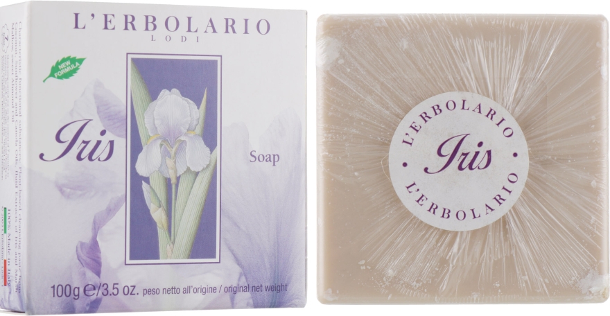Душистое мыло "Ирис" - L'Erbolario Sapone Iris — фото N1