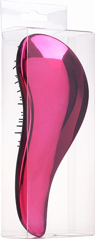 Щітка для волосся "Detangler" 62186, рожева - Top Choice — фото N2