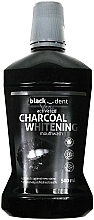 Ополаскиватель для полости рта - Mattes Black Activated Charcoal Whittening — фото N1