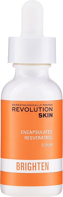 Освітлювальна сироватка з інкапсульованим ресвератролом - Revolution Skincare Encapsulated Resveratrol Brighten Serum — фото N2