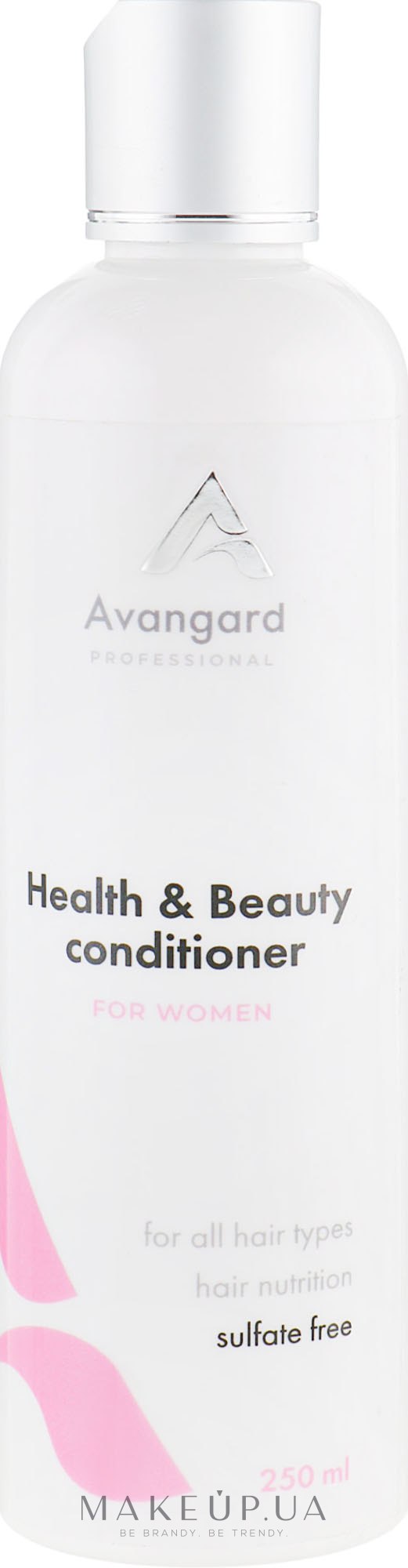 Профессиональный бальзам-кондиционер для ежедневного ухода за волосами - Avangard Professional Health & Beauty Conditioner — фото 250ml