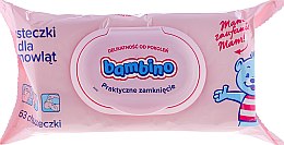 Духи, Парфюмерия, косметика Детские салфетки, с клапаном - NIVEA Bambino Wipes