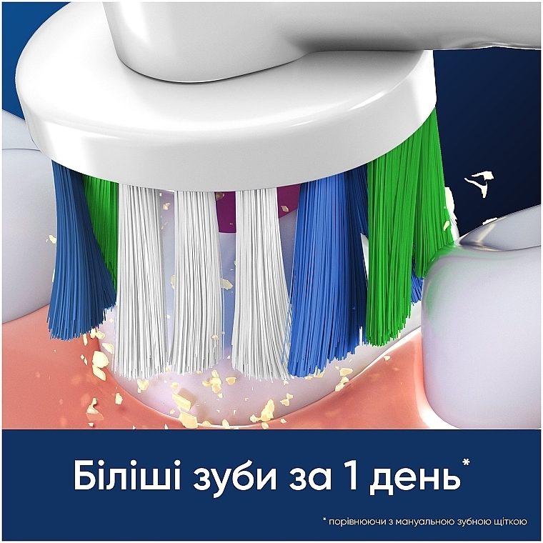 Сменные насадки для электрической зубной щетки, 2 шт. - Oral-B Pro 3D White — фото N9