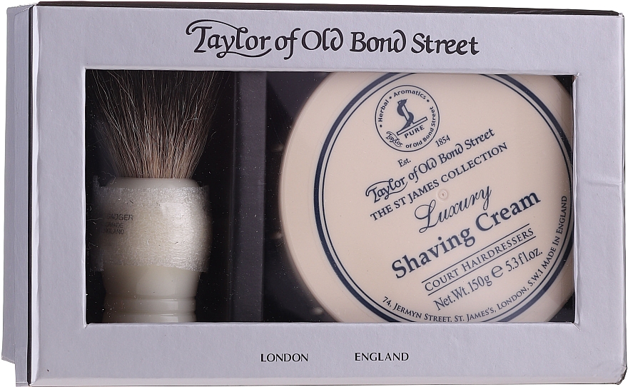 Набор - Taylor of Old Bond Street (sh/brash + sh/cream/150g) — фото N1