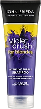 Духи, Парфюмерия, косметика Интенсивный фиолетовый шампунь для светлых волос - John Frieda Violet Crush For Blondes