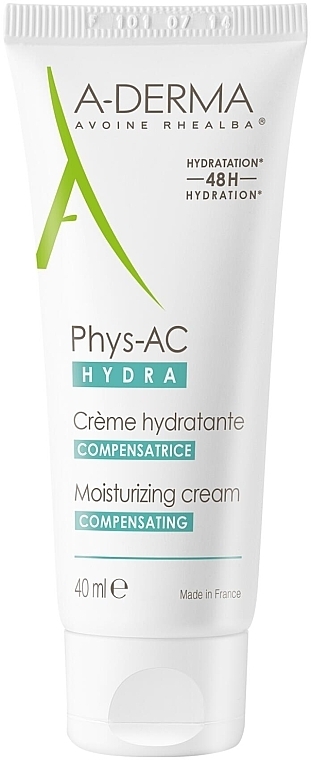 Восстанавливающий крем для проблемной кожи лица - A-Derma Phys-AC Hydra Compensating Cream