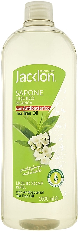 Рідке мило "Tea Tree Oil" - Jacklon Liquid Soap (Refill) — фото N1