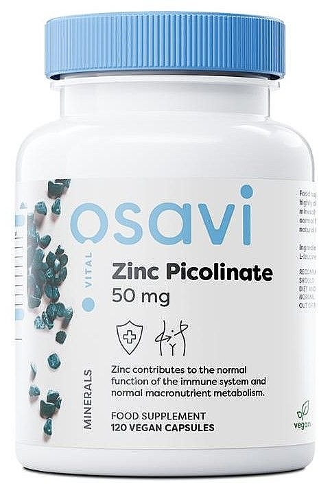 Капсули "Цинк піколінат" 50 мг - Osavi Zinc Picolinate — фото N1