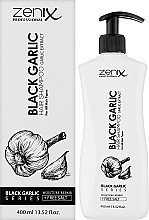 Шампунь з екстрактом чорного часнику - Zenix Black Garlic Hair Shampoo — фото N2
