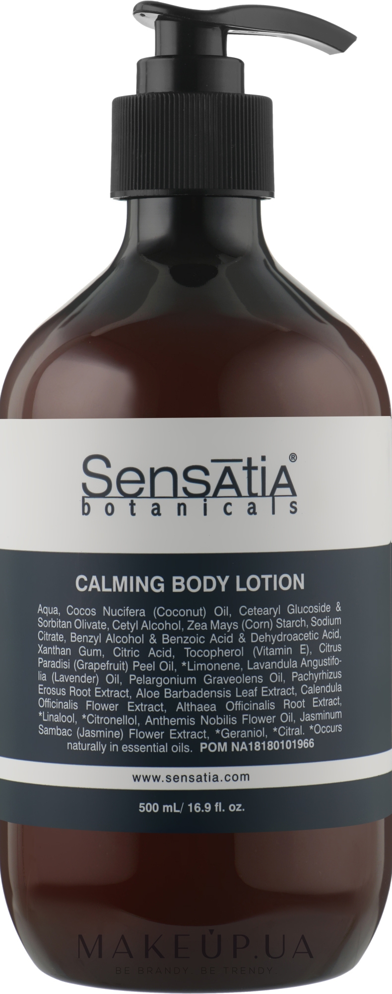 Молочко для тела "Спокойствие" - Sensatia Botanicals Calming Body Lotion — фото 500ml