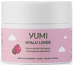 Крем-сорбет для обличчя "Hyalu Lover" - Yumi Face Cream — фото N1