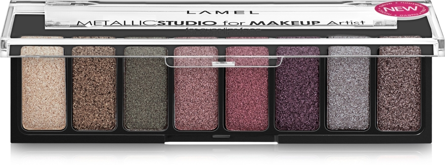 Пигменты для макияжа - Lamel Professional Metallic Studio For Makeup Artist
