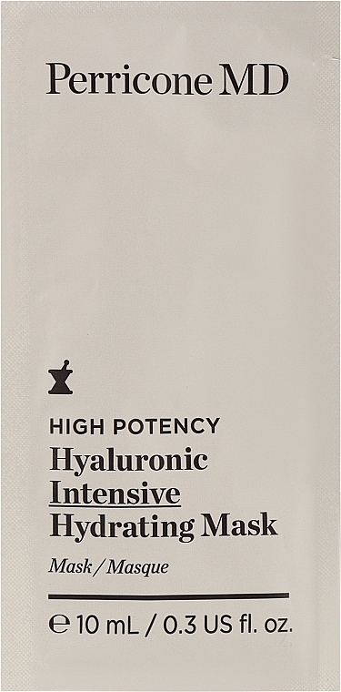 Интенсивная увлажняющая маска - Perricone MD High Potency Hyaluronic Intensive Hydrating Mask (мини)  — фото N1