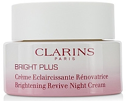 Парфумерія, косметика Освітлювальний нічний крем для обличчя - Clarins Bright Plus Brightening Revive Night Cream