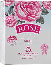 Набор "Rose" - Bulgarian Rose (cr/50ml + h/cr/50ml + cr/soap/100g + gel/200ml + micellar/water/150ml) — фото N7