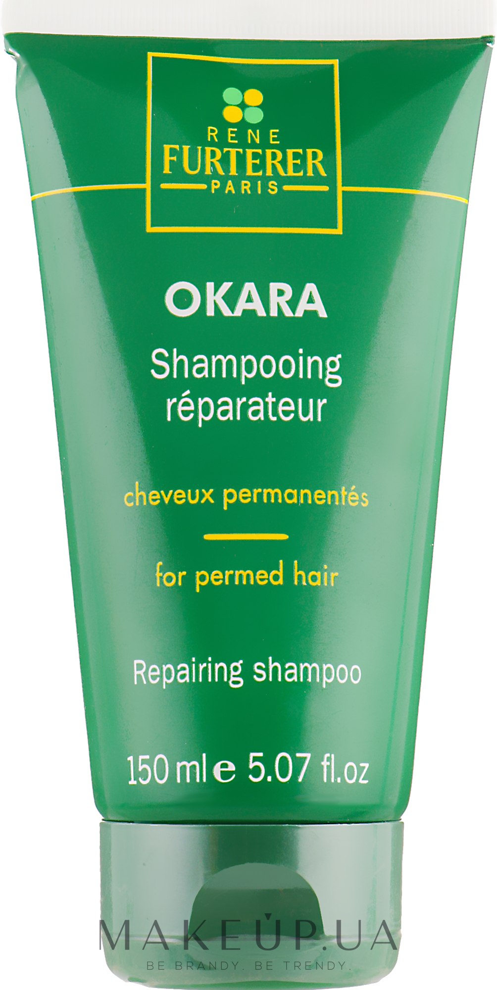 Восстанавливающий шампунь для волос с завивкой - Rene Furterer Okara Repairing Shampoo  — фото 150ml