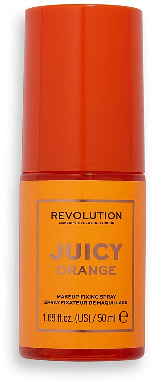 Фиксирующий спрей - Makeup Revolution Neon Heat Juicy Orange Priming Misting Spray