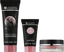 Парфумерія, косметика Набір   - Janssen Cosmetics Goodnight Beauty Box (h/mask/75ml + lip/mask/15ml + f/mask/20ml)