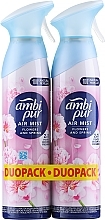 Набір «Квіти та весна» - Ambi Pur Flowers And Spring (fresh/spray/2x185ml) — фото N1