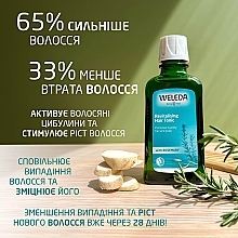 УЦЕНКА Тоник-стимулятор при потере волос с экстрактом розмарина - Weleda Revitalising Hair Tonic With Rosemary * — фото N5