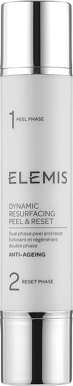 Двухфазный пилинг-шлифовка для гладкой и сияющей кожи - Elemis Dynamic Resurfacing Peel & Reset — фото N1