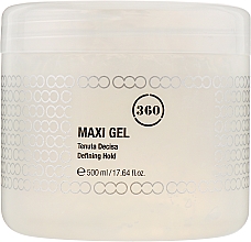 Гель для укладання волосся сильної фіксації - 360 Maxi Gel — фото N1