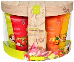 Парфумерія, косметика Набір - Grace Cole Fruit Works Tropical Smoothie (sh/gel/4x100ml + soap/100g + sponge)