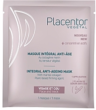 Парфумерія, косметика Антивікова маска для обличчя - Placentor Vegetal Integral Anti-Ageing Mask