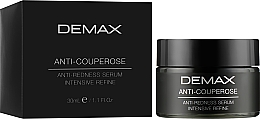 Сироватка-коректор для обличчя - Demax Anti-Couperose Anti-Redness Serum Intensive Refine — фото N2
