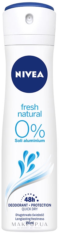 Дезодорант антиперспірант спрей - NIVEA Fresh Natural Spray Deodorant — фото 150ml
