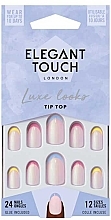 Парфумерія, косметика Накладні нігті - Elegant Touch Luxe Looks Tip Top False Nails