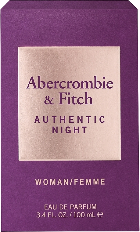 Abercrombie & Fitch Authentic Night - Парфюмированная вода — фото N3