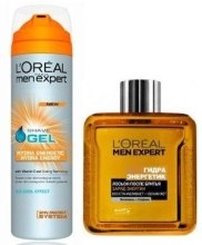 Духи, Парфюмерия, косметика Набор - L'Oreal Paris Men Expert Hydra Energetic (lotion/100ml + gel/200ml)