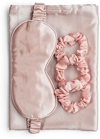 Набор для сна, розовый - Zoë Ayla Silky Beauty Sleep Collection — фото N1