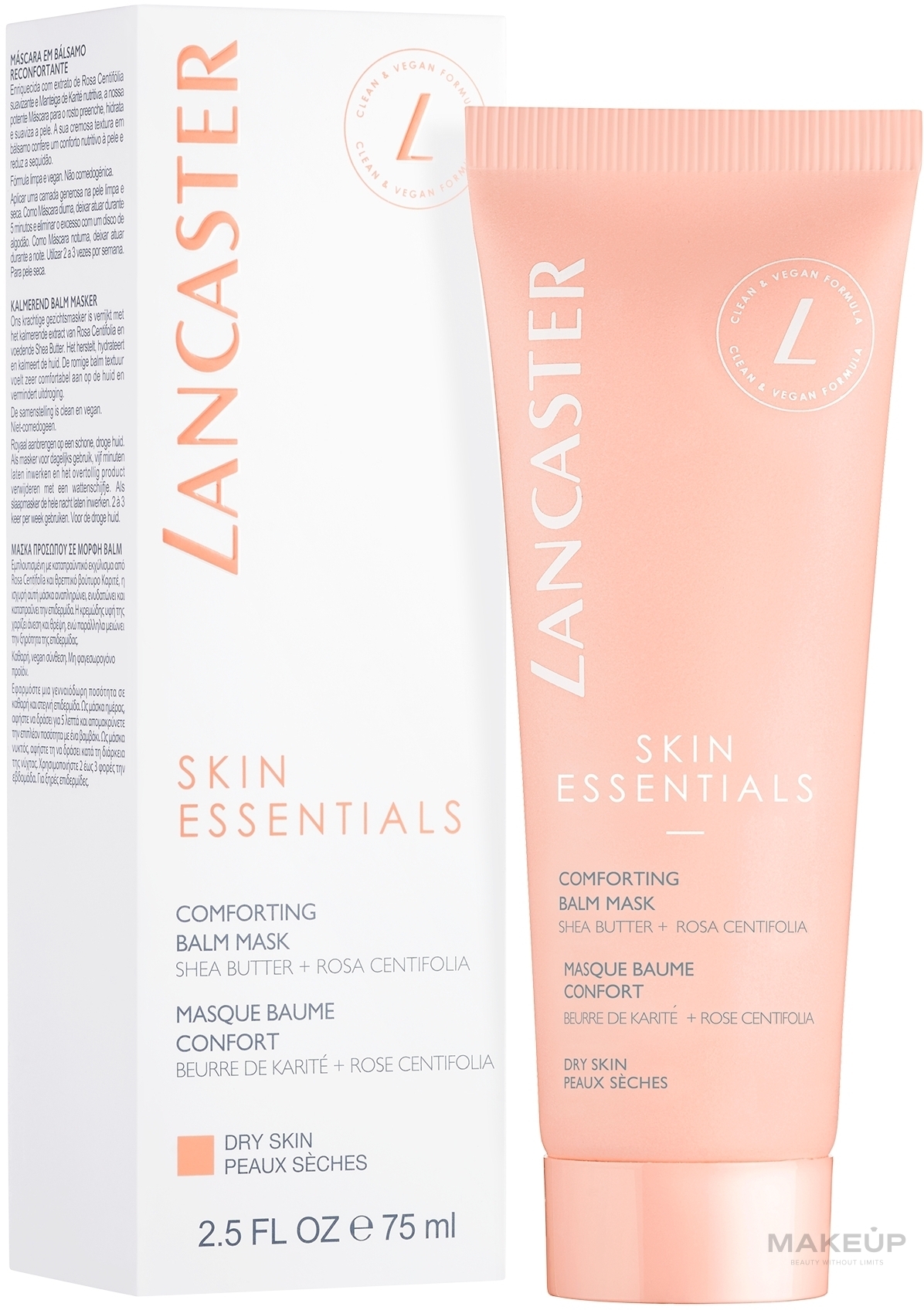 Маска для лица - Lancaster Skin Essentials Comforting Balm Mask — фото 75ml