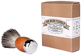 Помазок для гоління - Mr. Bear Family Shaving Brush — фото N2