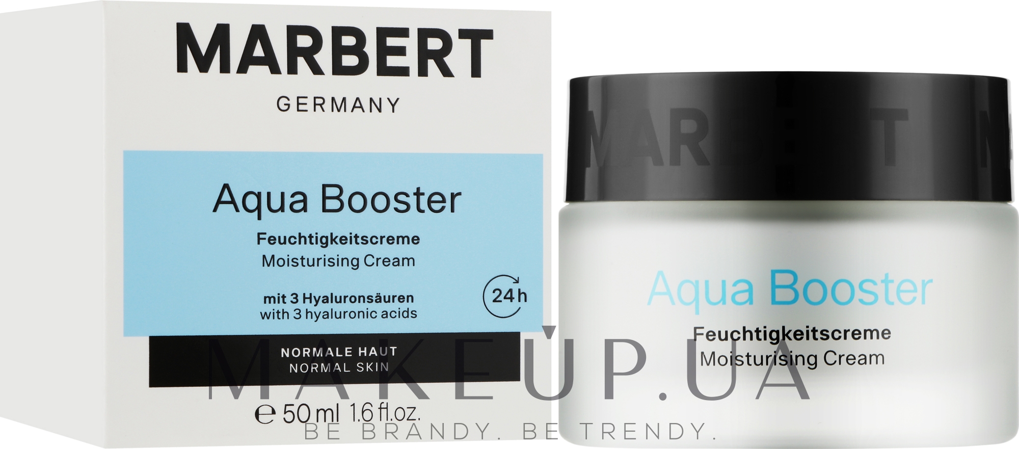 Увлажняющий крем для нормального типа кожи - Marbert Aqua Booster Feuchtigkeitscreme  — фото 50ml