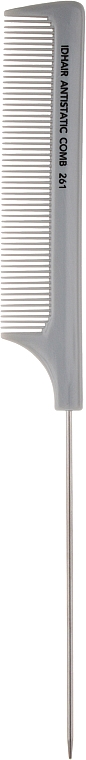 Расческа с антистатическим полимером, 261 - IdHair Comb  — фото N1