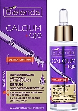 Активна ліфтингова сироватка проти зморщок - Bielenda Calcium + Q10 — фото N2