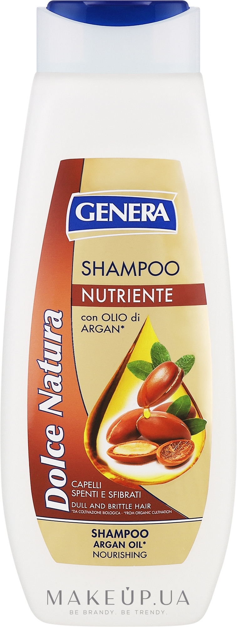 Шампунь для волосся "Олія аргани" - Genera Dolce Natura Shampoo — фото 500ml
