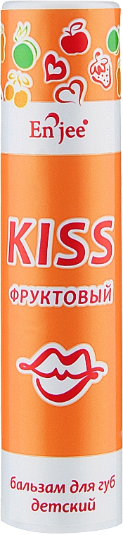 Бальзам для губ дитячий "Фруктовий" - Enjee Kiss — фото N1