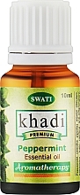 Духи, Парфюмерия, косметика Эфирное масло "Перечная мята" - Khadi Swati Premium Essential Oil 