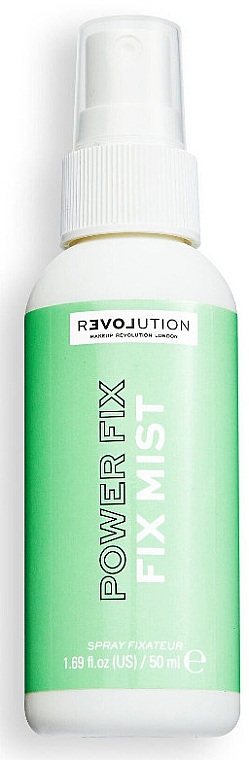 Спрей для фіксації макіяжу - Relove By Revolution Make-Up Fixing Spray Power Fix Mist — фото N1