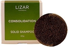 Твердий шампунь "Хна+кропива" - Lizar Solid Shampoo — фото N5