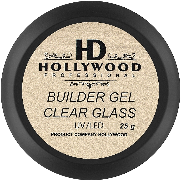 Гель конструювальний - HD Hollywood Builder Gel Clear — фото N1