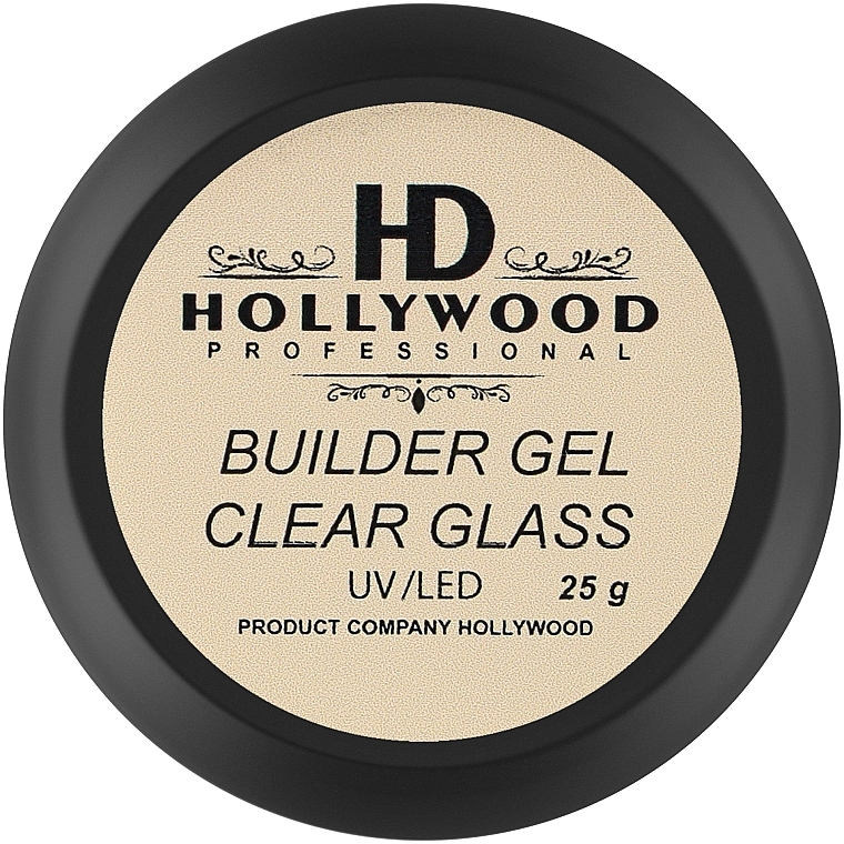 Гель конструирующий - HD Hollywood Builder Gel Clear — фото N1