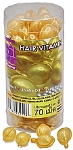 Парфумерія, косметика Капсули для волосся "Термозахист і від посічених кінчиків", жовті - A-Trainer Super Long Hair
